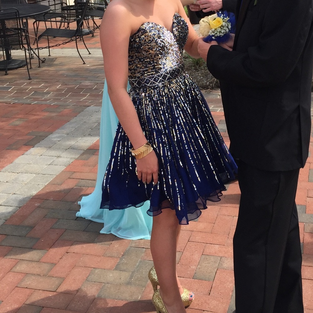 Sherri hill sparkly dress